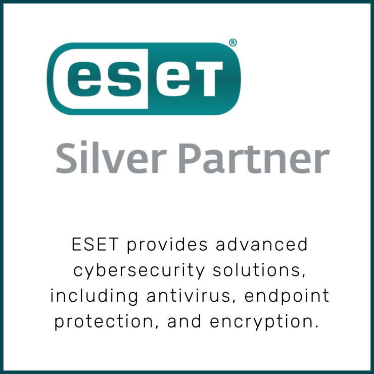 ESET provides advanced cybersecurity solutions, including antivirus, endpoint protection, and encryption. 